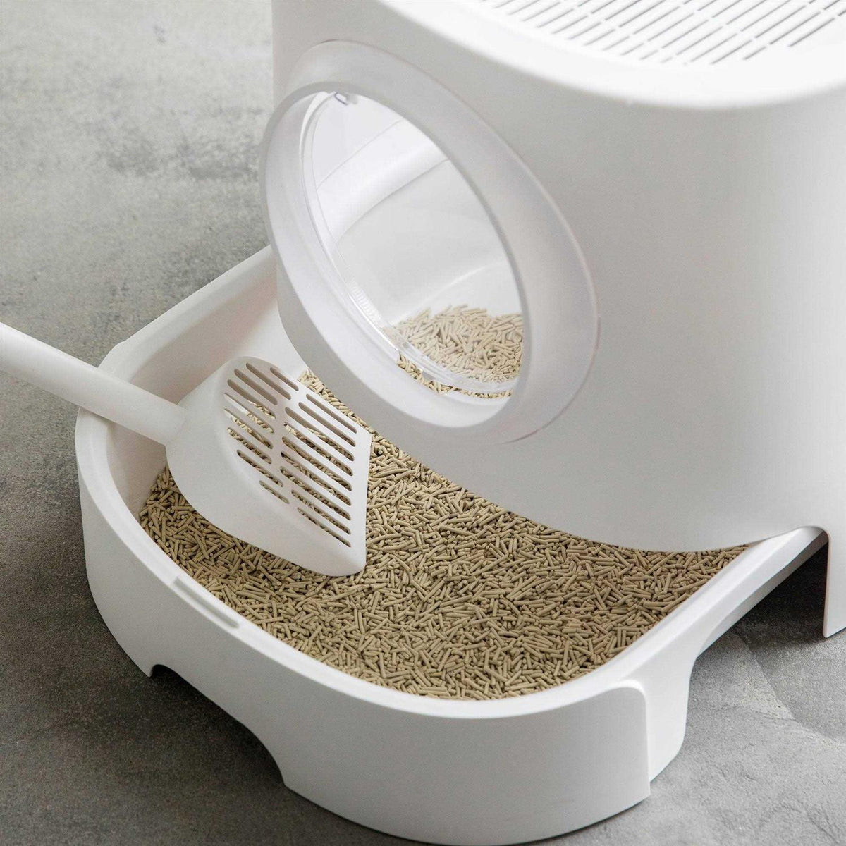 Extra Large Cat Litter Box with Scoop O660307