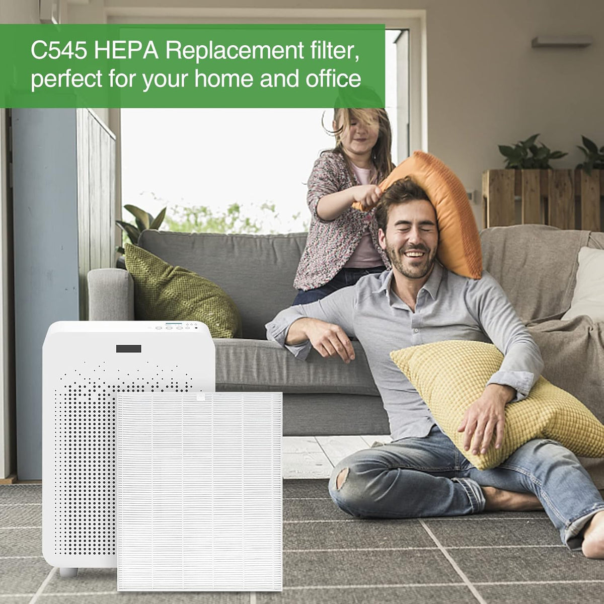 True HEPA Replacement Filter 4 Pack E211