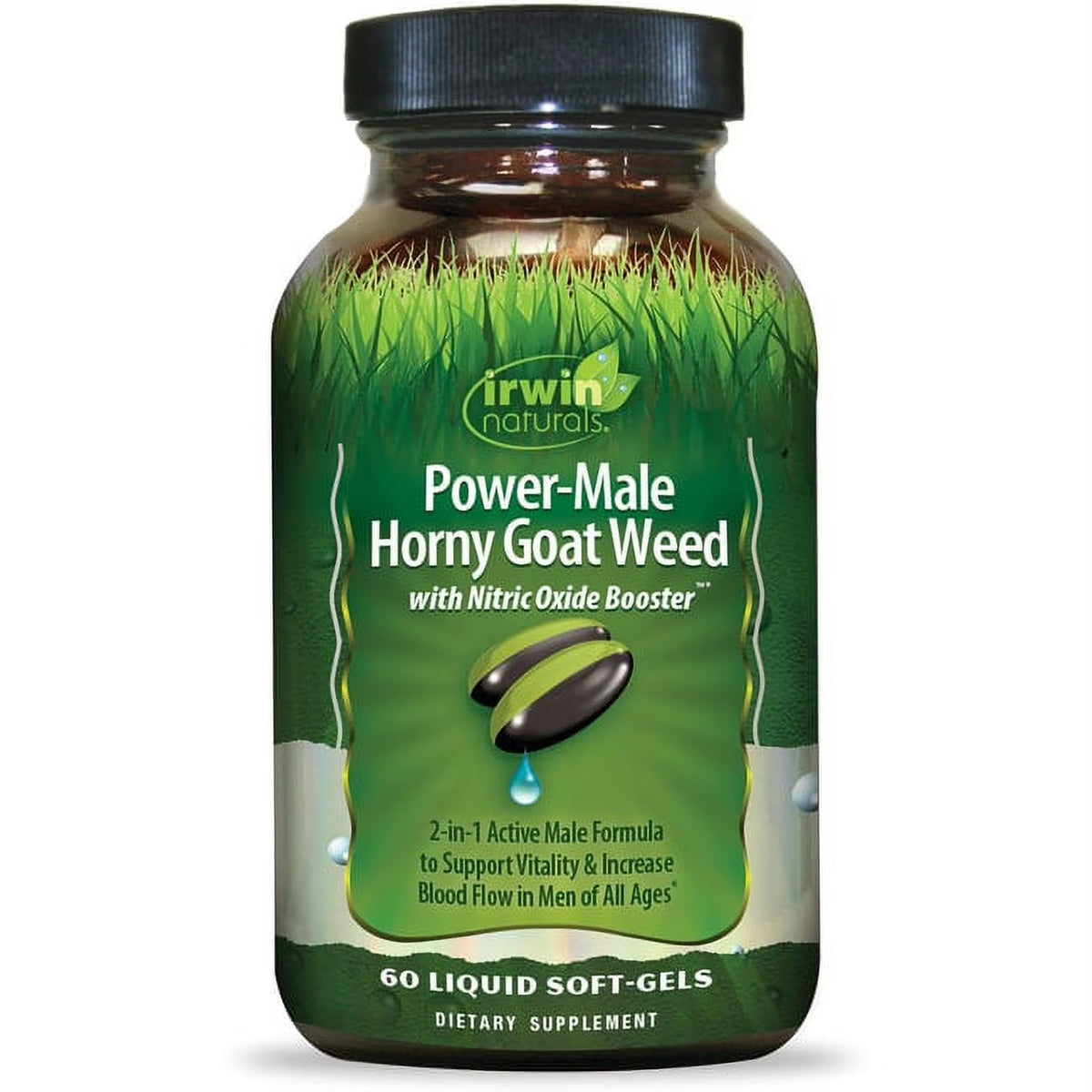 Horny Goat Weed with Nitric Oxide Booster 60 Sgels B654