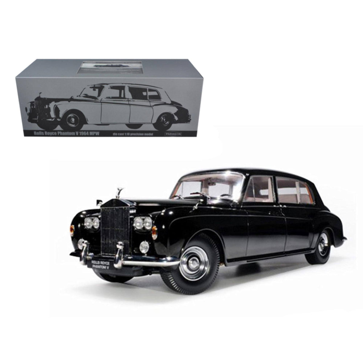 Black 1/18 Diecast Model Car R24295