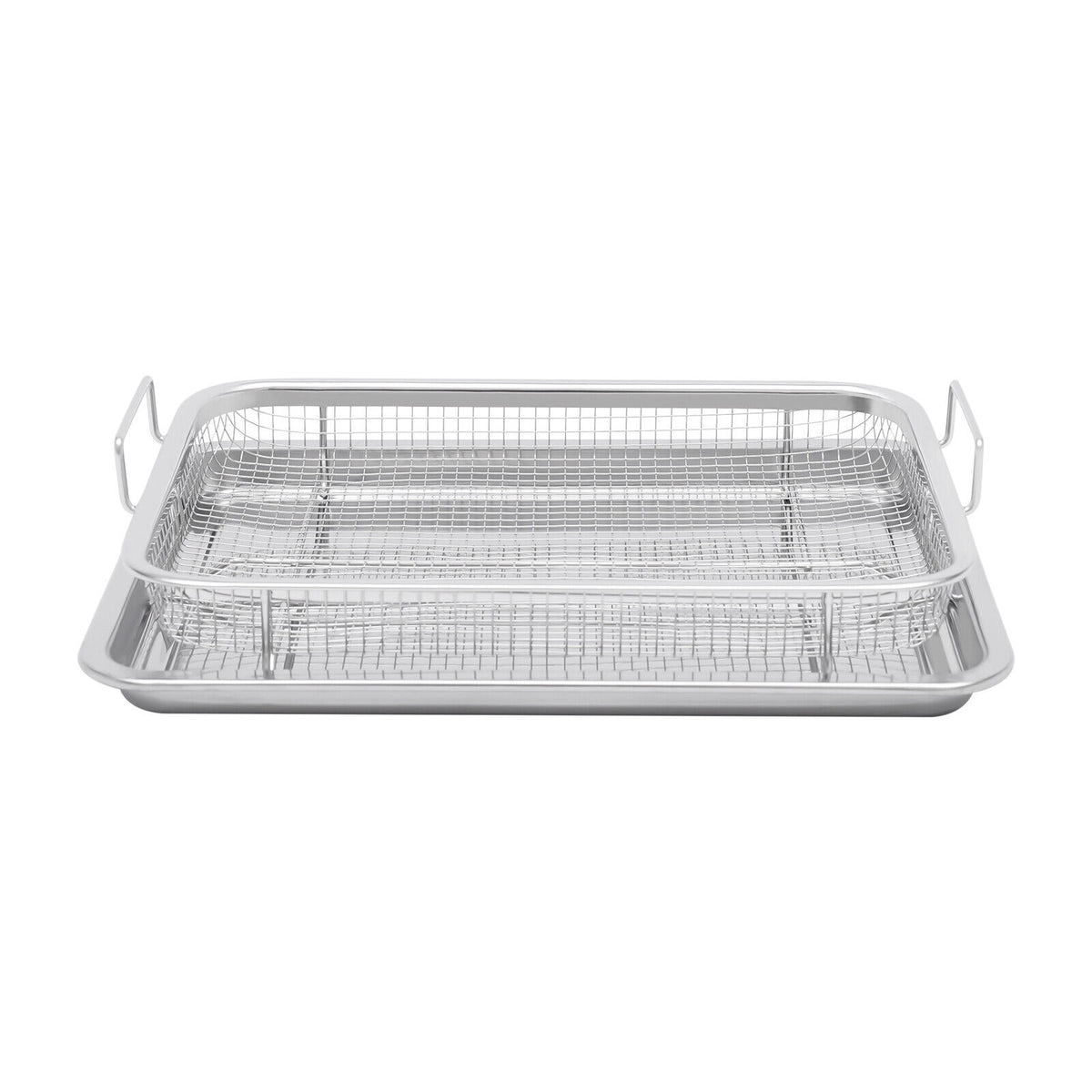 Stainless Steel Crisping Basket & Tray Set I598556