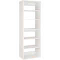 White 31.5" Wide Wood Closet Organizer Unit T562