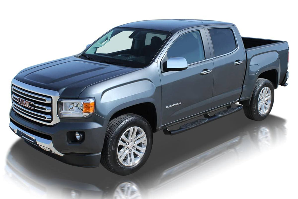 Black Curved Oval Side Step Bars G609478