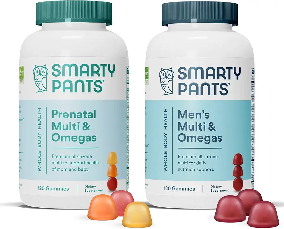 Prenatal and Men's Multivitamin Gummies Bundle V356519