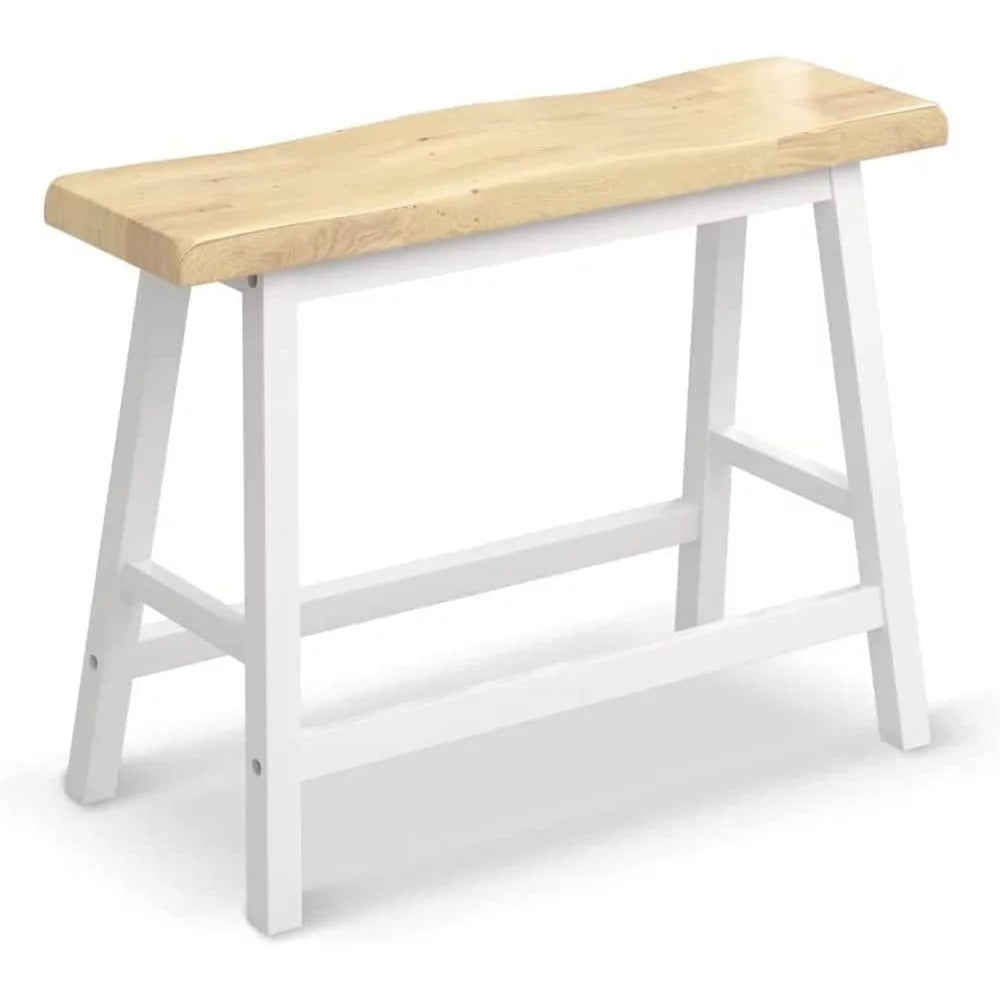 Rubber Wood 4-Person Bar Dining Table Set F8621