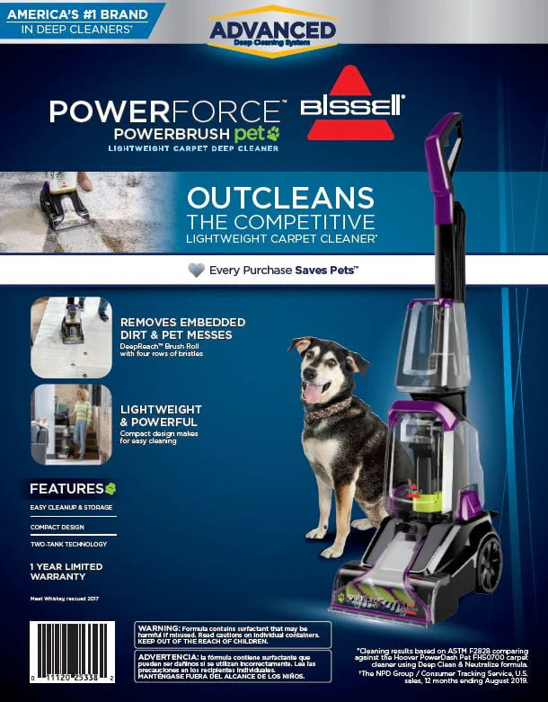 Lightweight Carpet Cleaner U28864