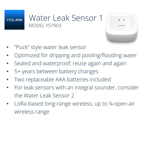 Smart Home Starter Kit: Hub & Water Leak Sensor 4-Pack Z38533