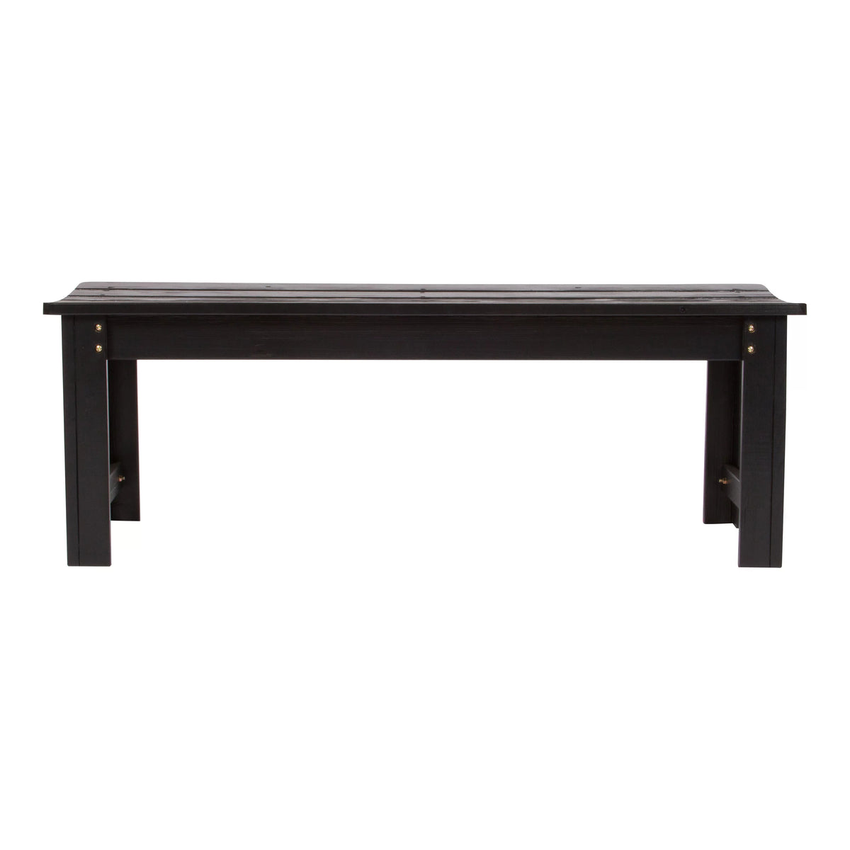 4 Ft. Backless Wooden Garden Bench D798850