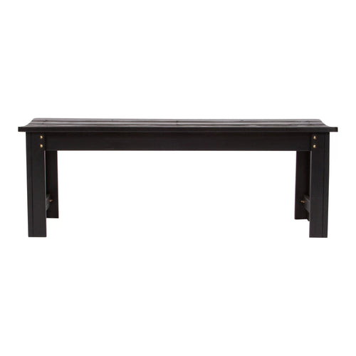 4 Ft. Backless Wooden Garden Bench D798850