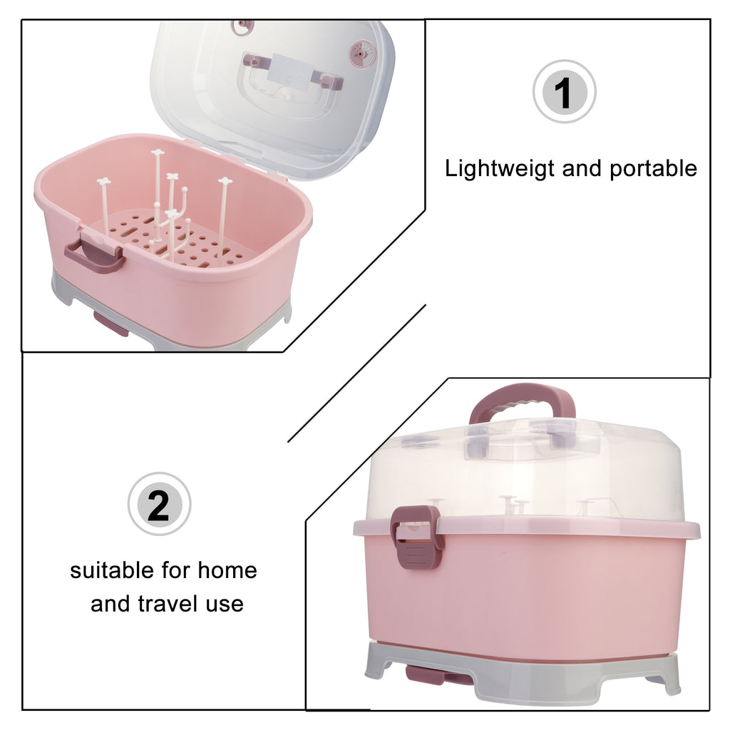 Milk Bottle Drying Rack Box S754