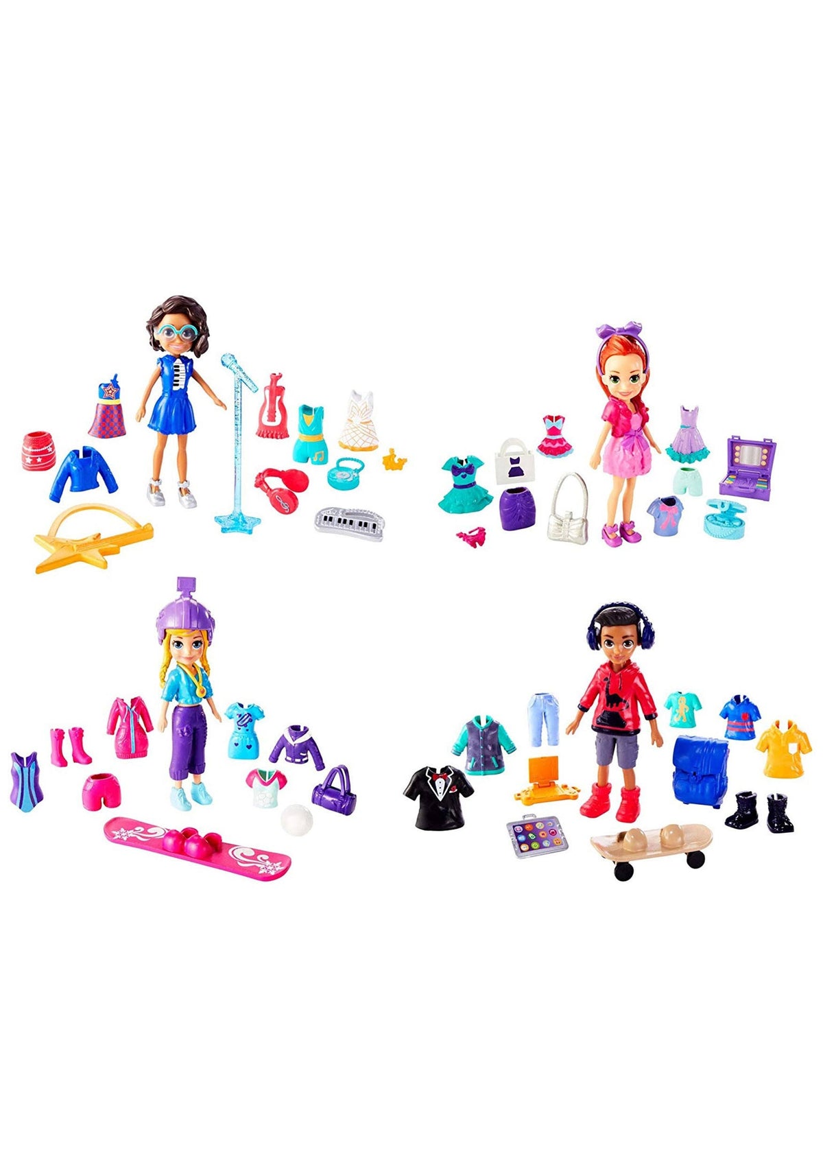 Polly Pocket Squad Style Super Pack B579