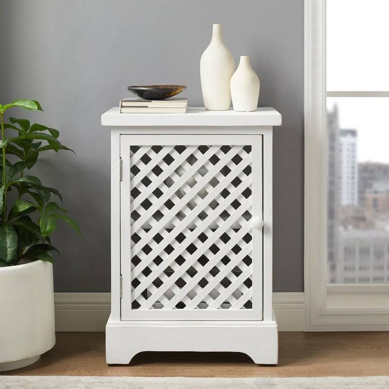 White Wood Door Cabinet S999