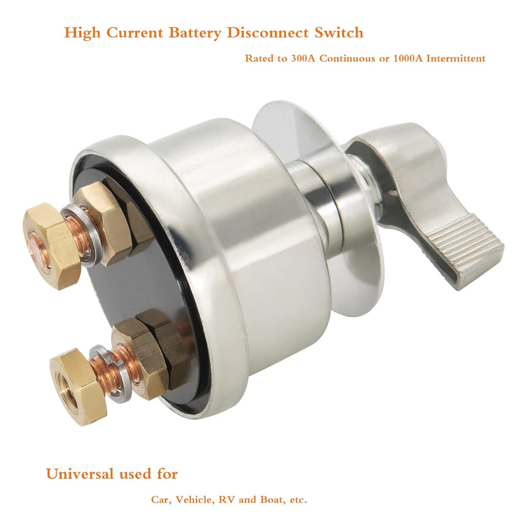 Battery Disconnect Switch 300A with Face Plate Pack of 2 K467955
