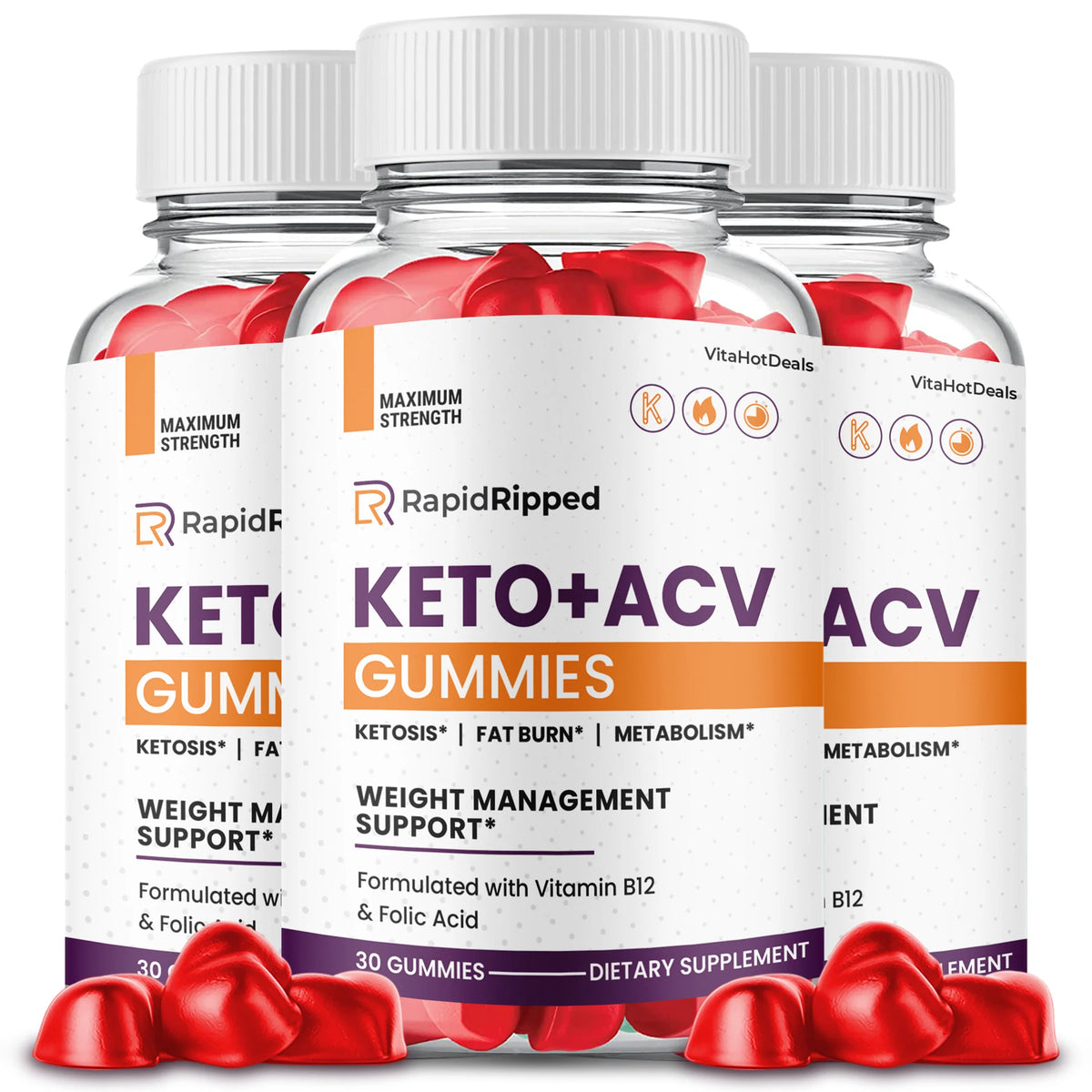 Keto ACV Gummies 3 Pack B742301
