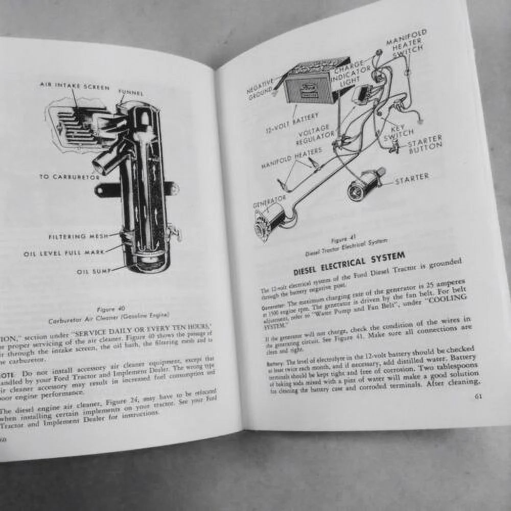 Tractor Owners Operators Manual J52837