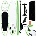Inflatable Paddleboard Set Green and White Z4215