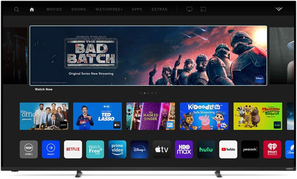 65 Class HDR 4K UHD Smart Quantum Dot LED TV Bundle with TV Wall Mount, Surge Adapter, 2X 6FT 4K HDMI Cable J3619