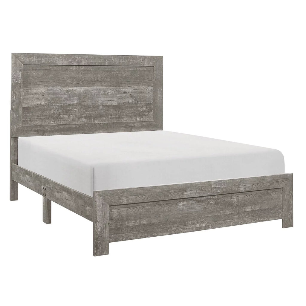 California King Size Bed and 2 Nightstands 3pc Set H9266