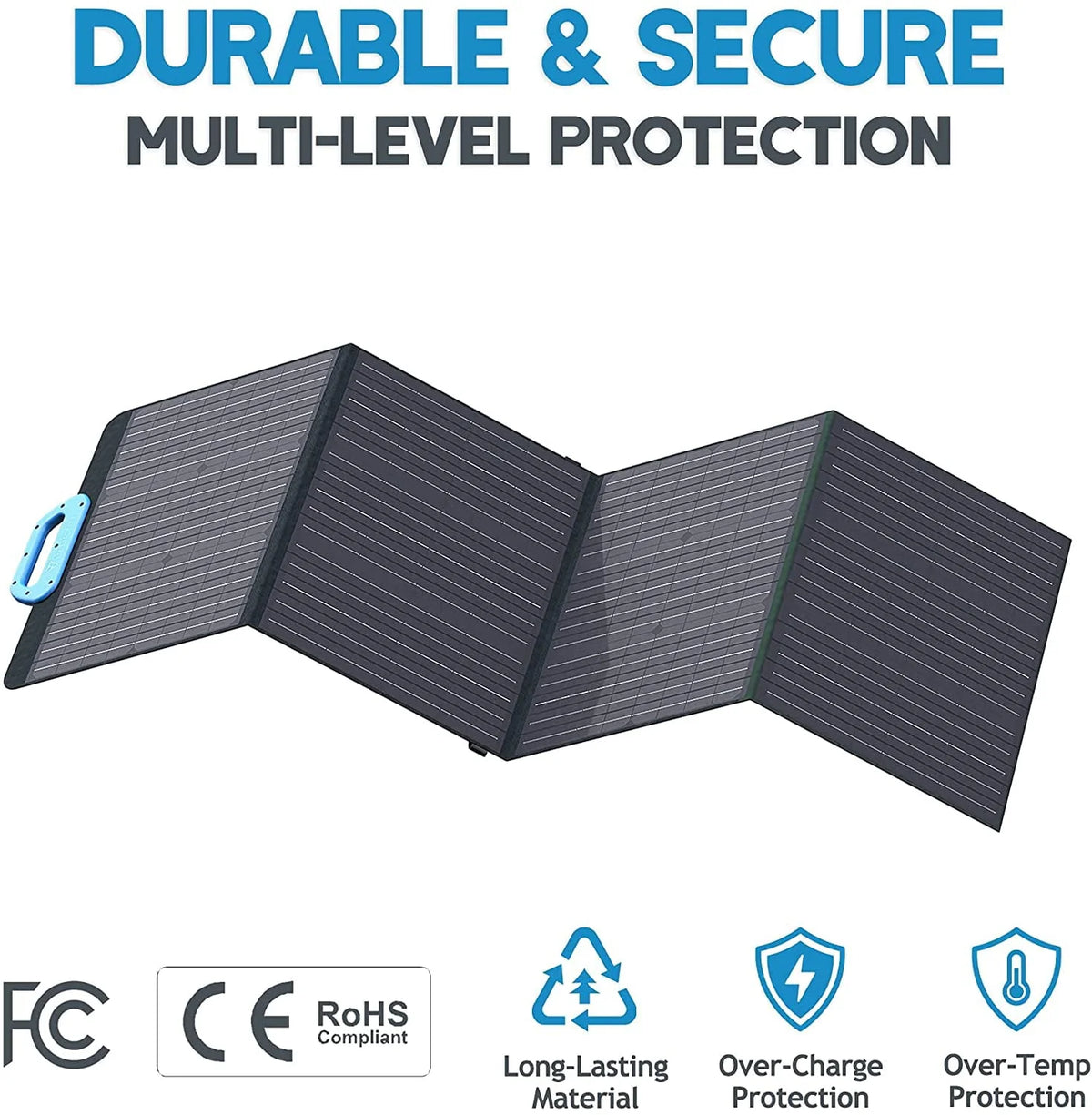 120W Foldable Portable Solar Panel T388996