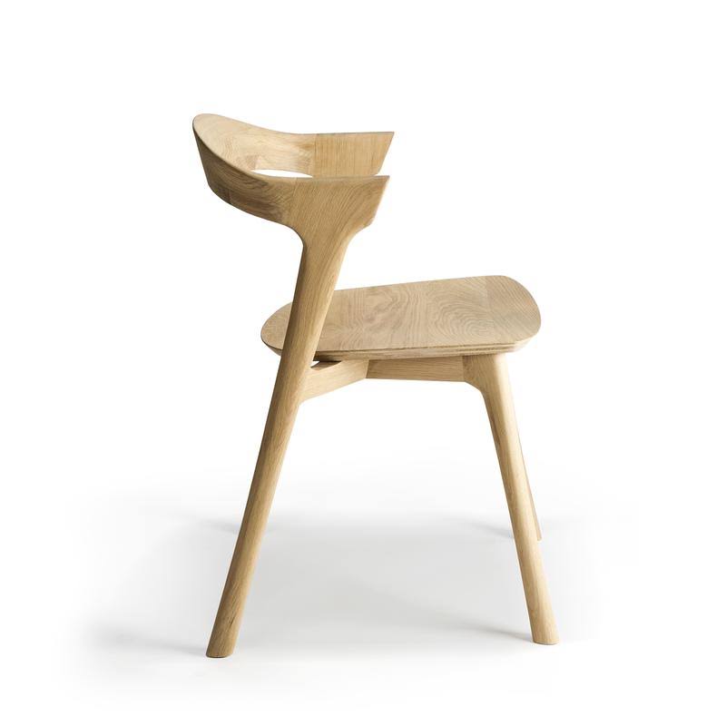 Oak Black Bok Dining Chair W858