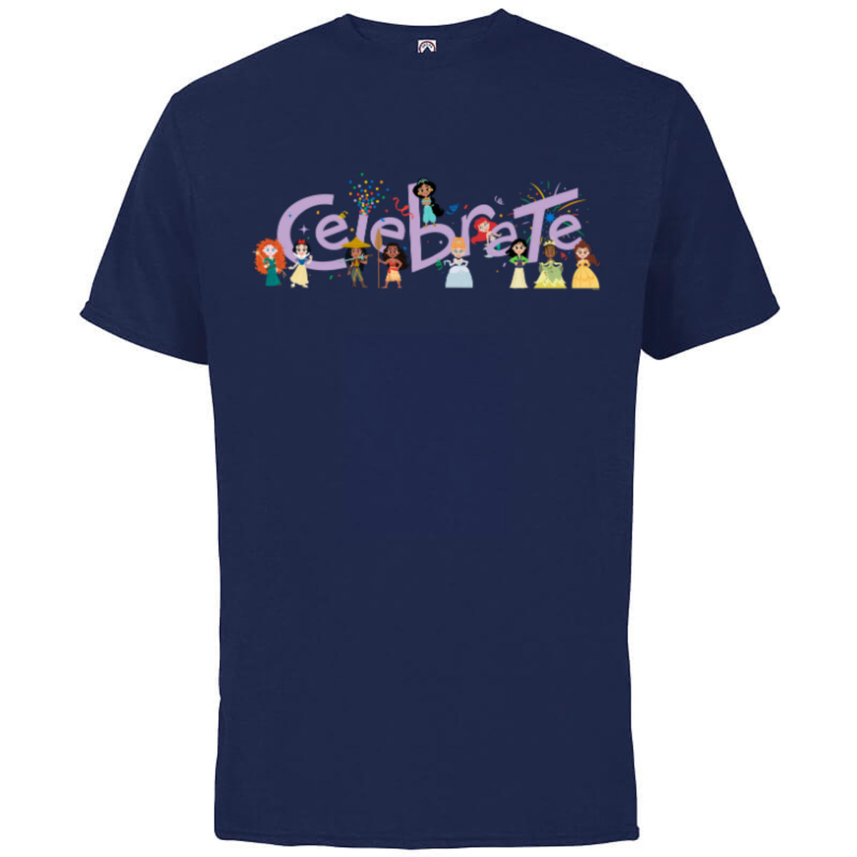 Athletic Navy Short Sleeve Cotton T-Shirt I998