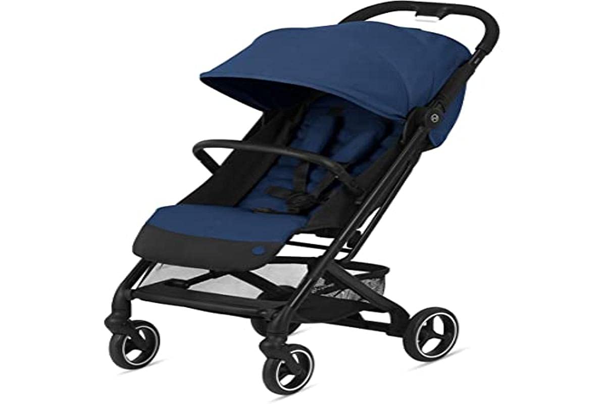 Deep Black Lightweight Travel Stroller E5087