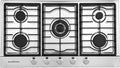 36 inch 5 Sealed Burners Stainless Steel Gas Cooktop with Cast Iron Grates T83393