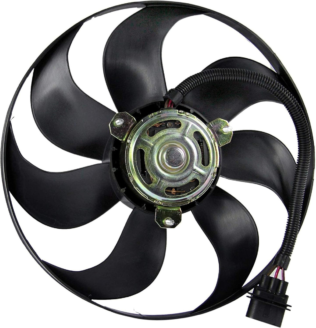 Left Driver Side Radiator Cooling Fan Pack of 2 A41313