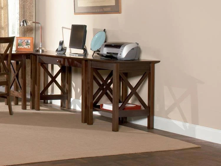 Walnut Printer Stand V121