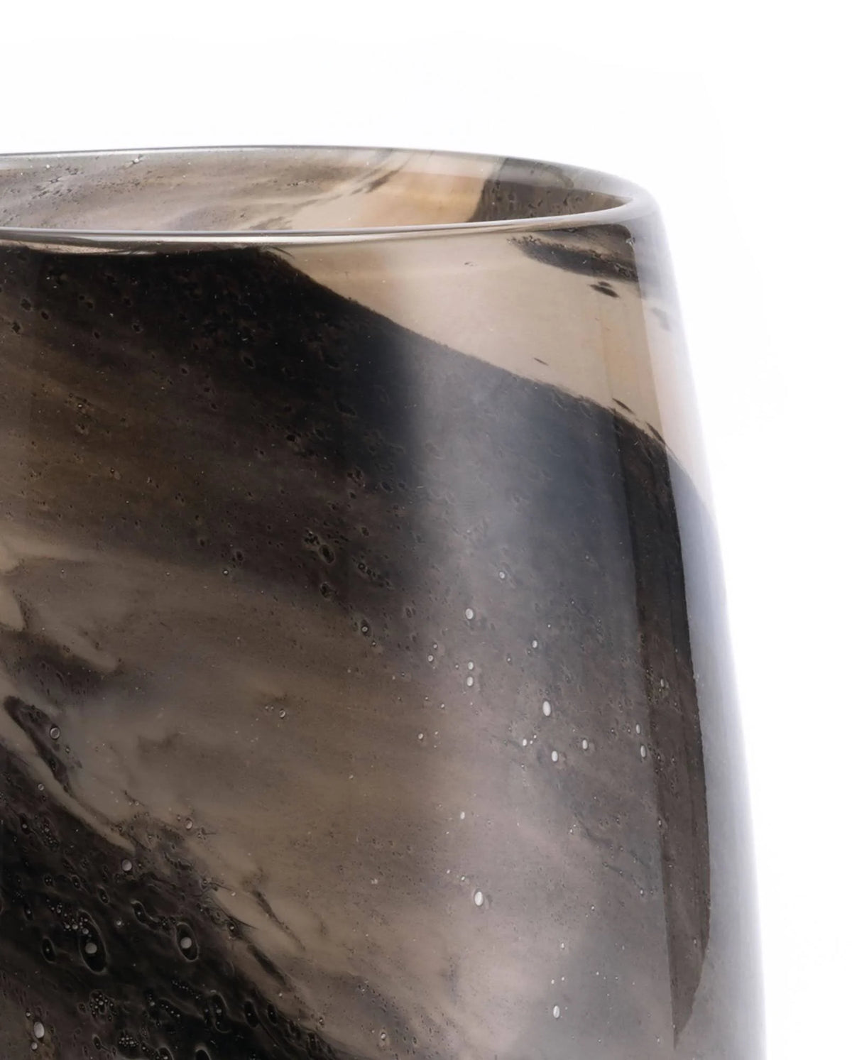 Brown Glass Medium Vase G733458