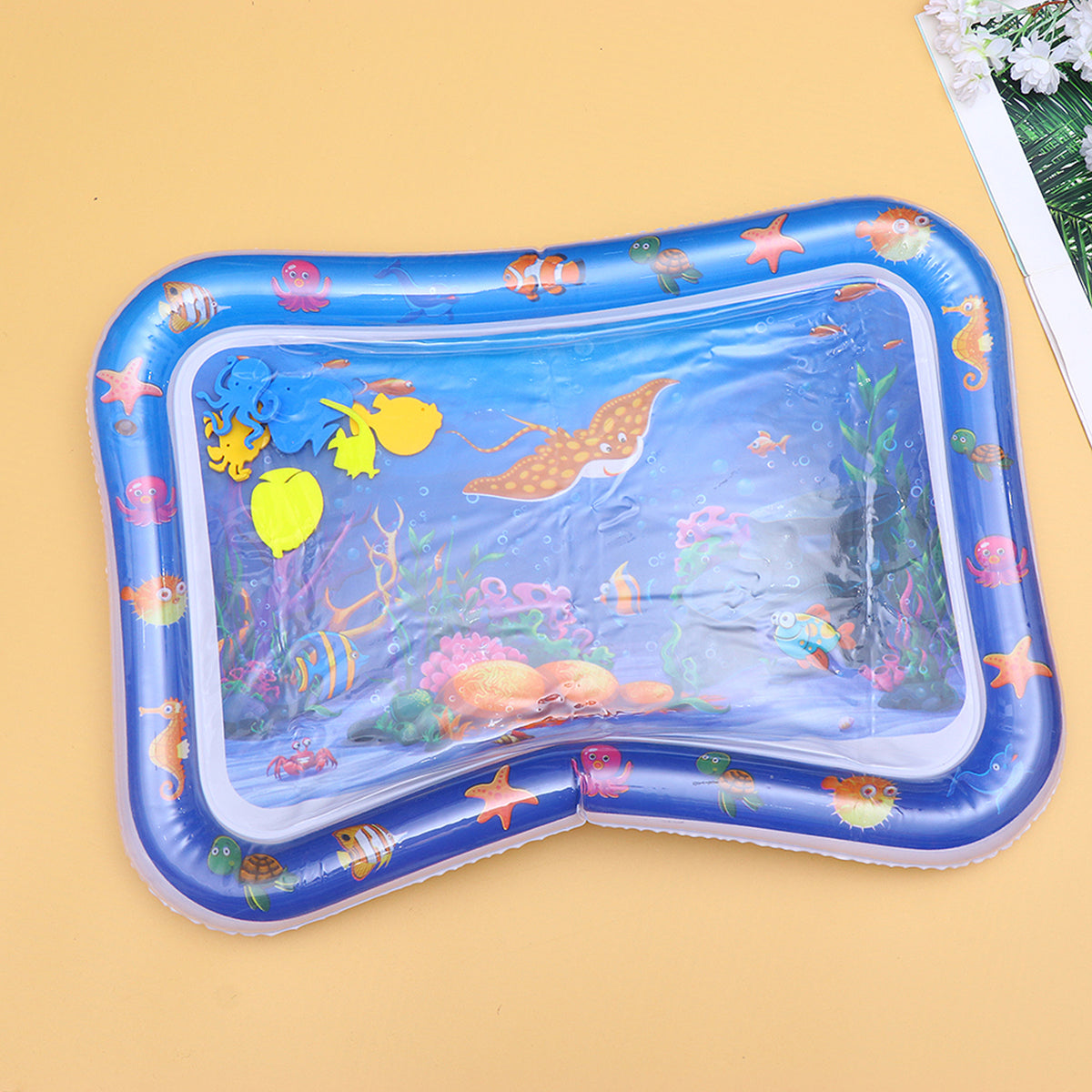 Inflatable Crawling Cushion Water Play Mat (Blue) I1667