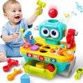 Toddler Musical Workbench Toys Tool Set Shape Sorter Z161025