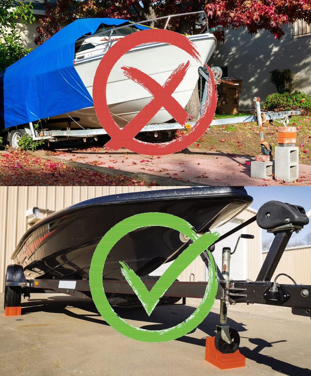 Boat Trailer Pack of 2 E493474