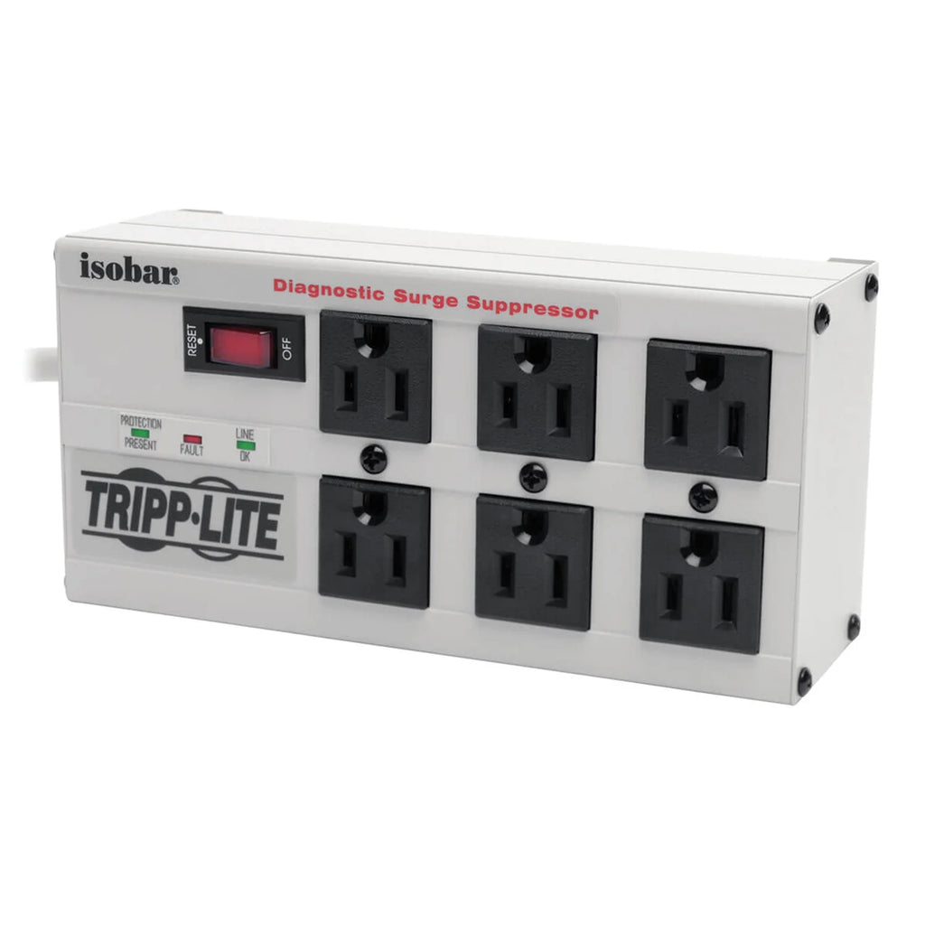 6 Outlet Surge Protector Power Strip T83535
