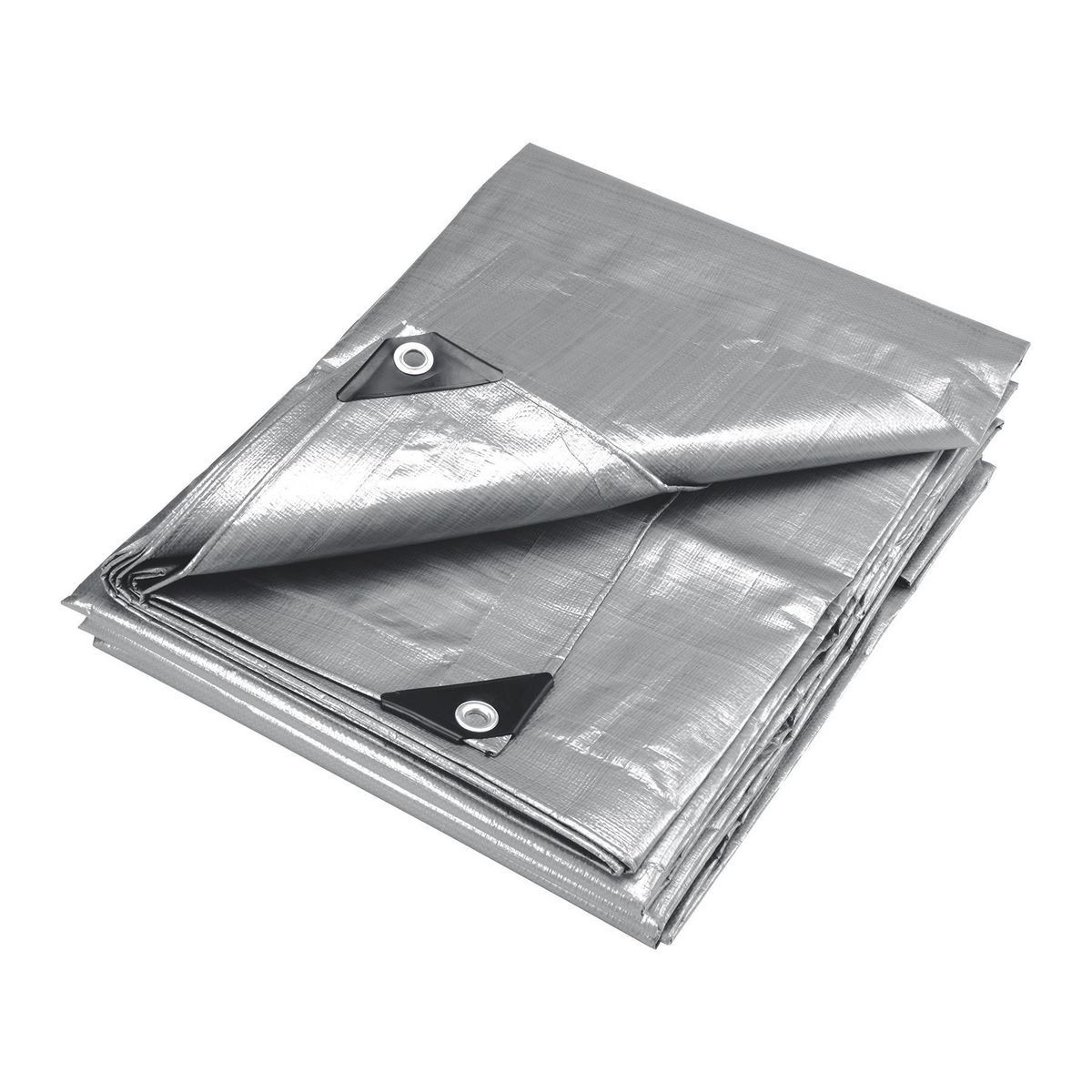 9 ft. 4 in. x 11 ft. 4 in. Heavy Duty Reflective Weather-Resistant Tarp P554