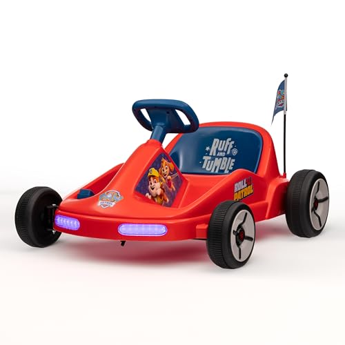 12V Electric Ride-On Go Kart with Lights and Seat Belt P8490