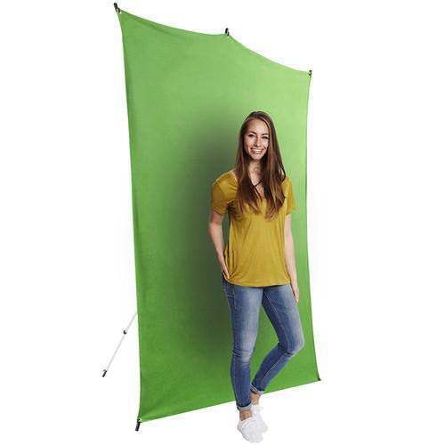 5 x 7 ft. Chroma Green Backdrop Travel Kit C47416
