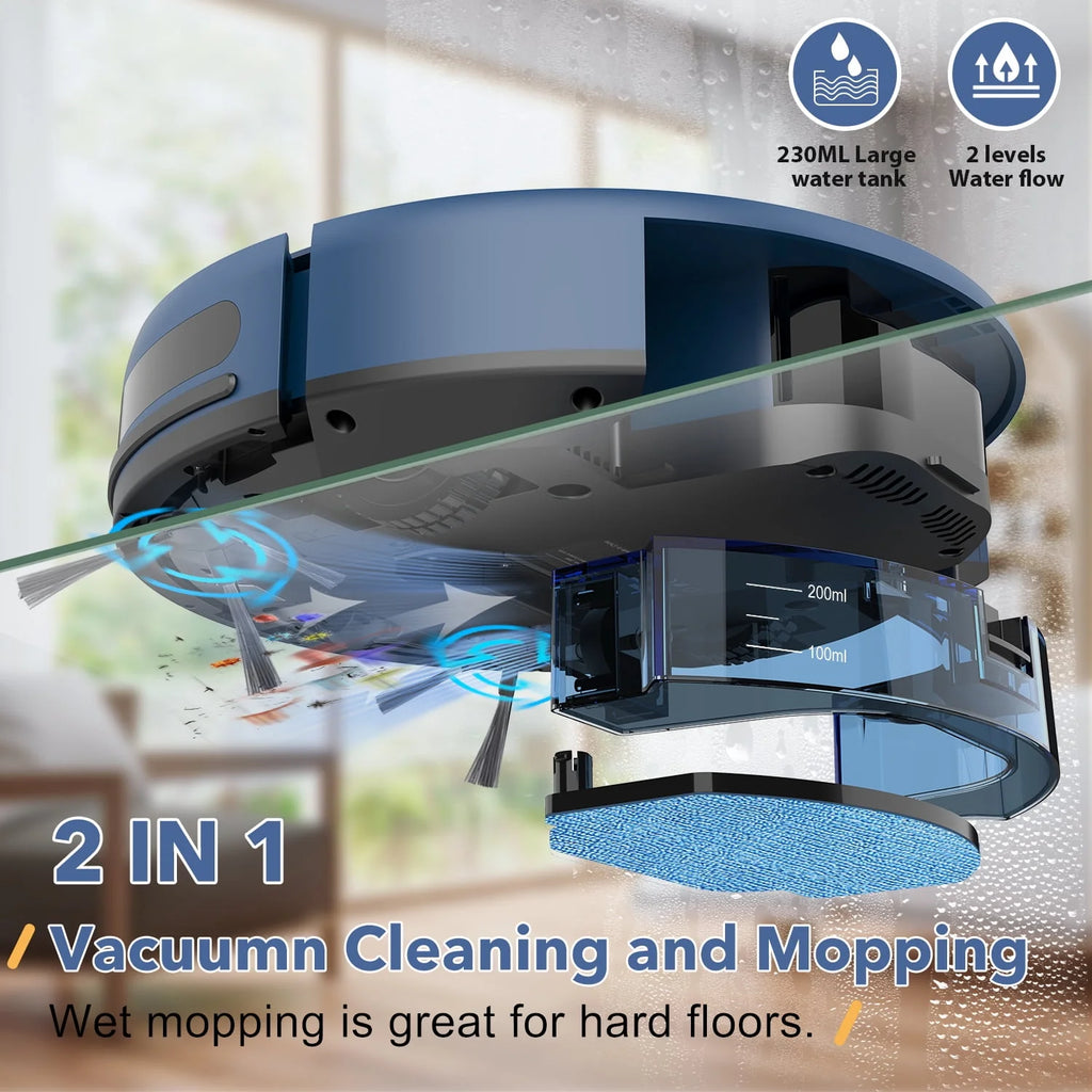Robot Vacuum and Mop Combo W733