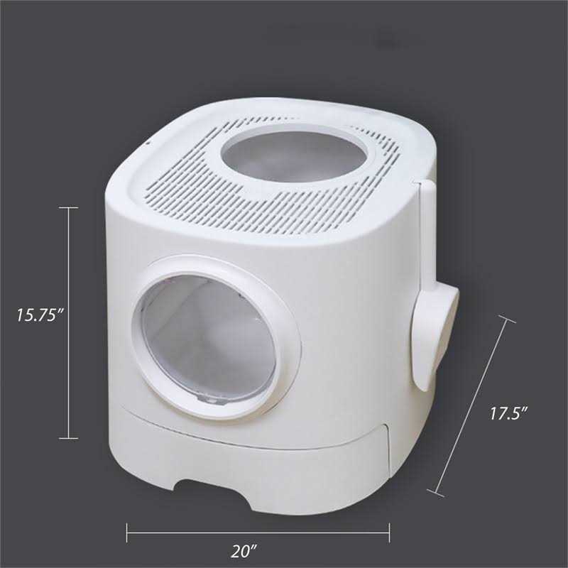 Extra Large Cat Litter Box with Scoop O660307