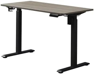 Electric Height Adjustable Standing Desk 55" Grey Oak K153