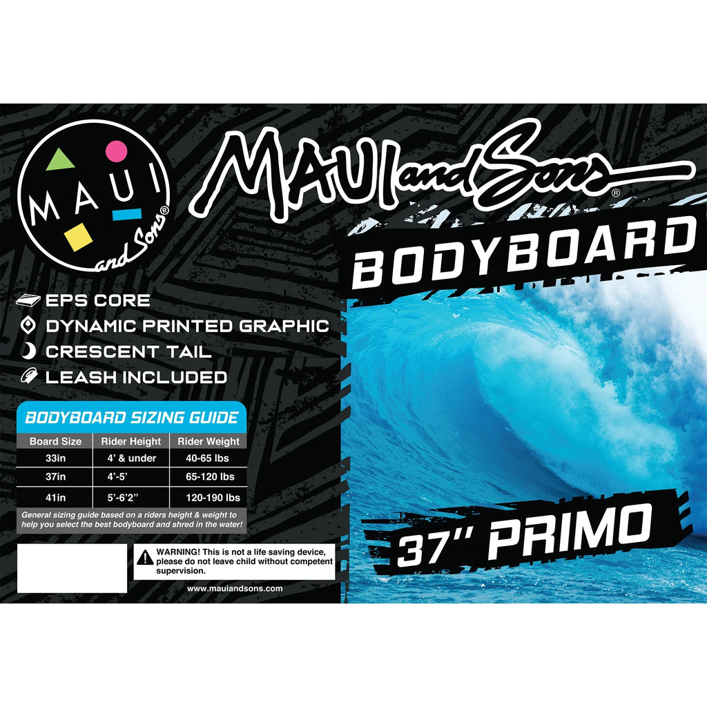 Red Arrow 37 inch Lightweight Bodyboard with Leash F753233