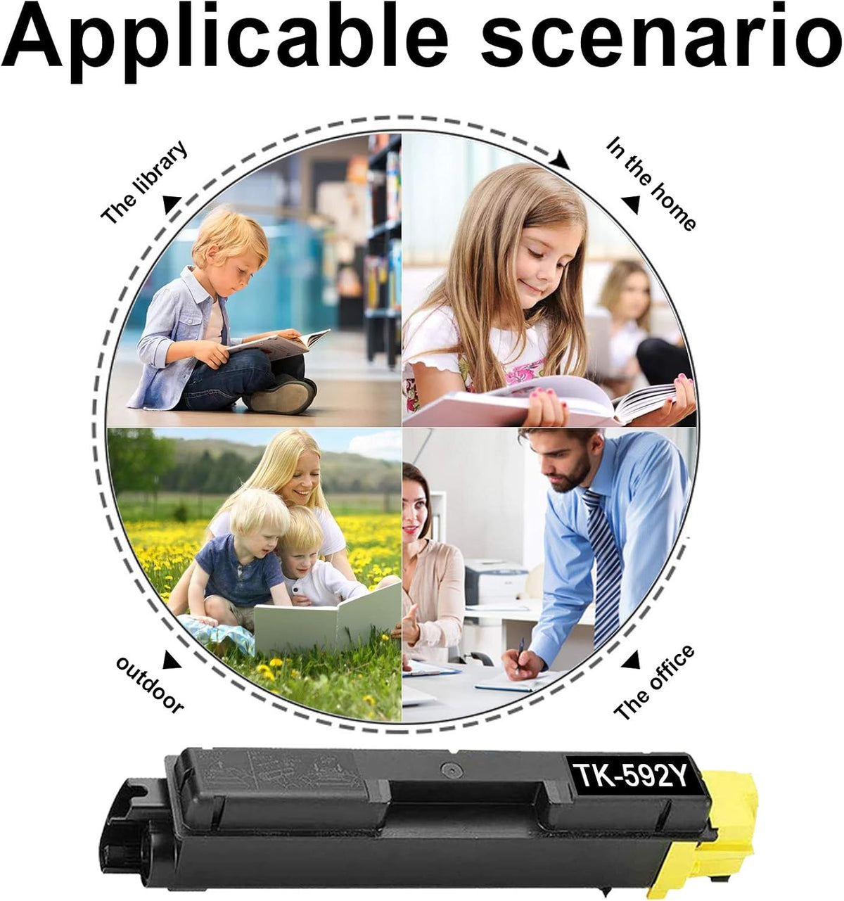 Yellow Toner Cartridge 1 Pack U744956