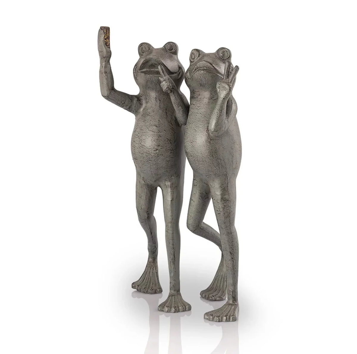 Verdigris Green Metal Garden Sculpture F4855