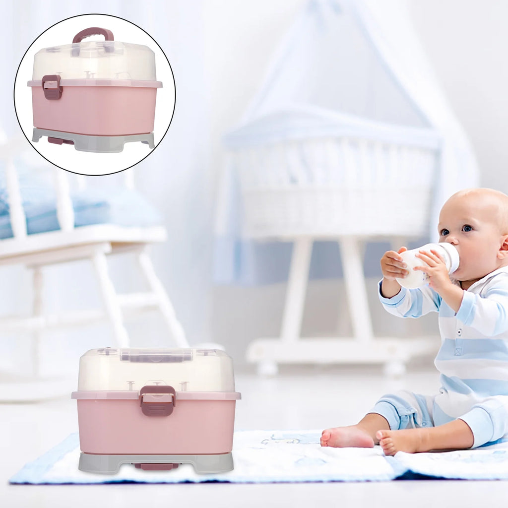 Milk Bottle Drying Rack Box S754
