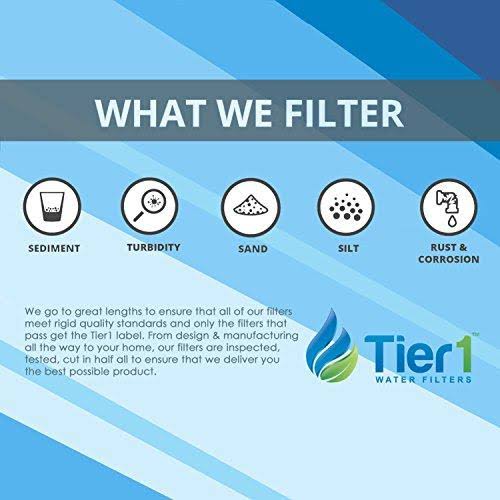 5 Micron 10 x 2.5 Spun Wound Polypropylene Sediment Water Filter 50 Pack S453