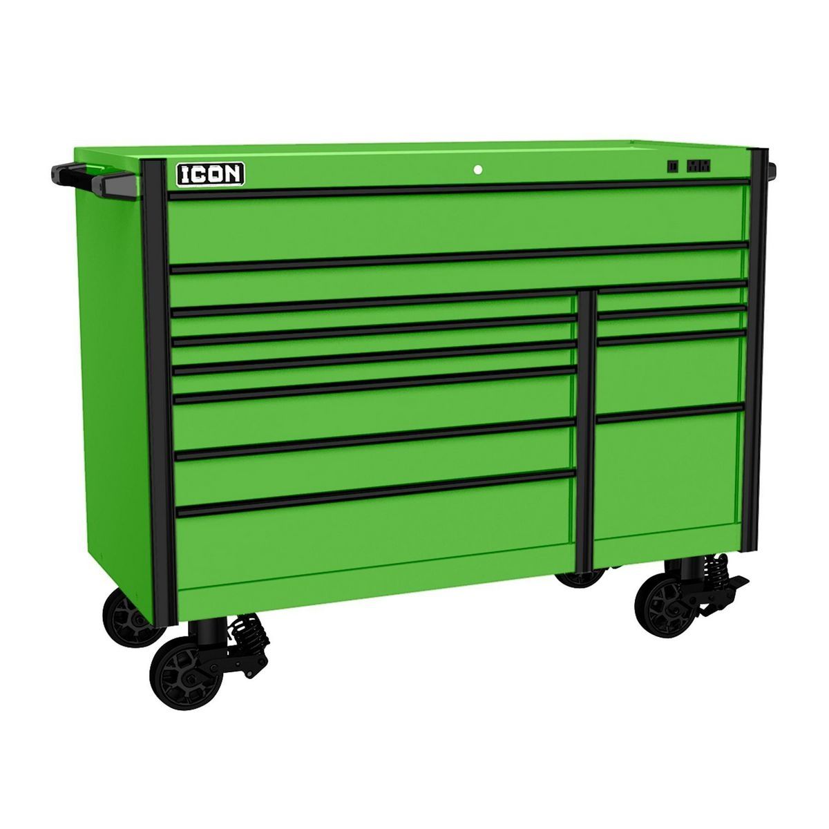 56 in. x 25 in. Red Roll Cab T59325