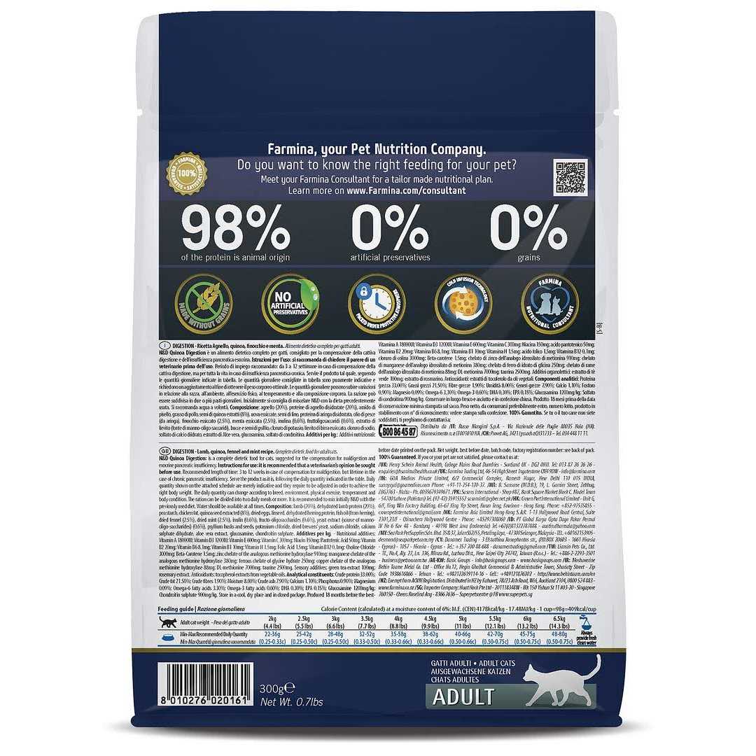 Grain Free Lamb & Blueberry Dry Cat Food E22911