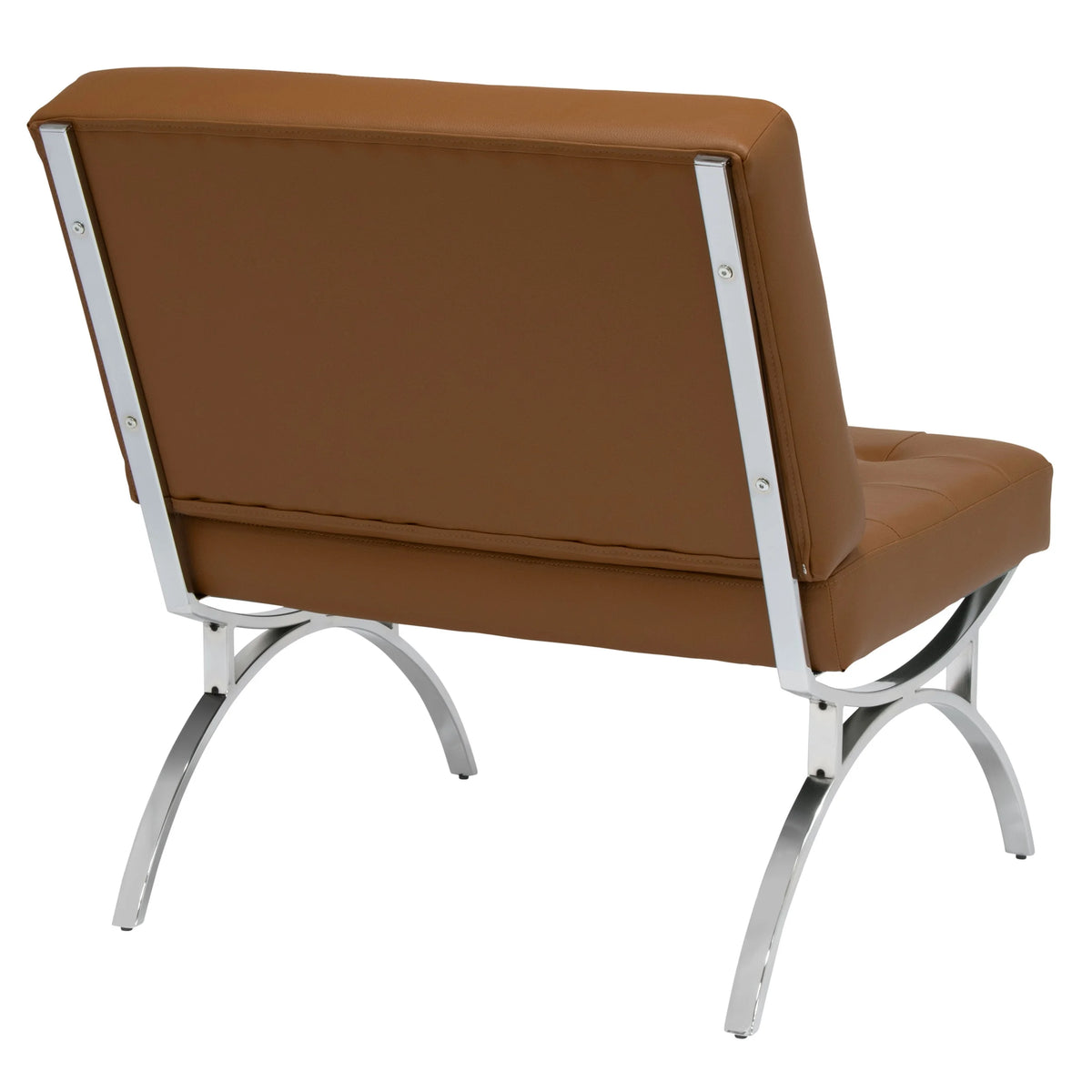 Brown Blended Leather Accent Chair R3233