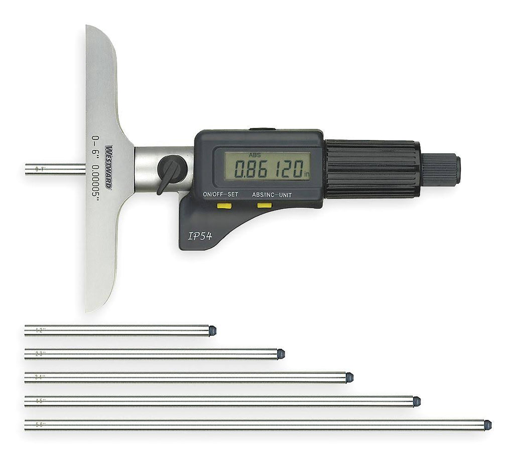 Depth Micrometer, 0 to 6 G1247