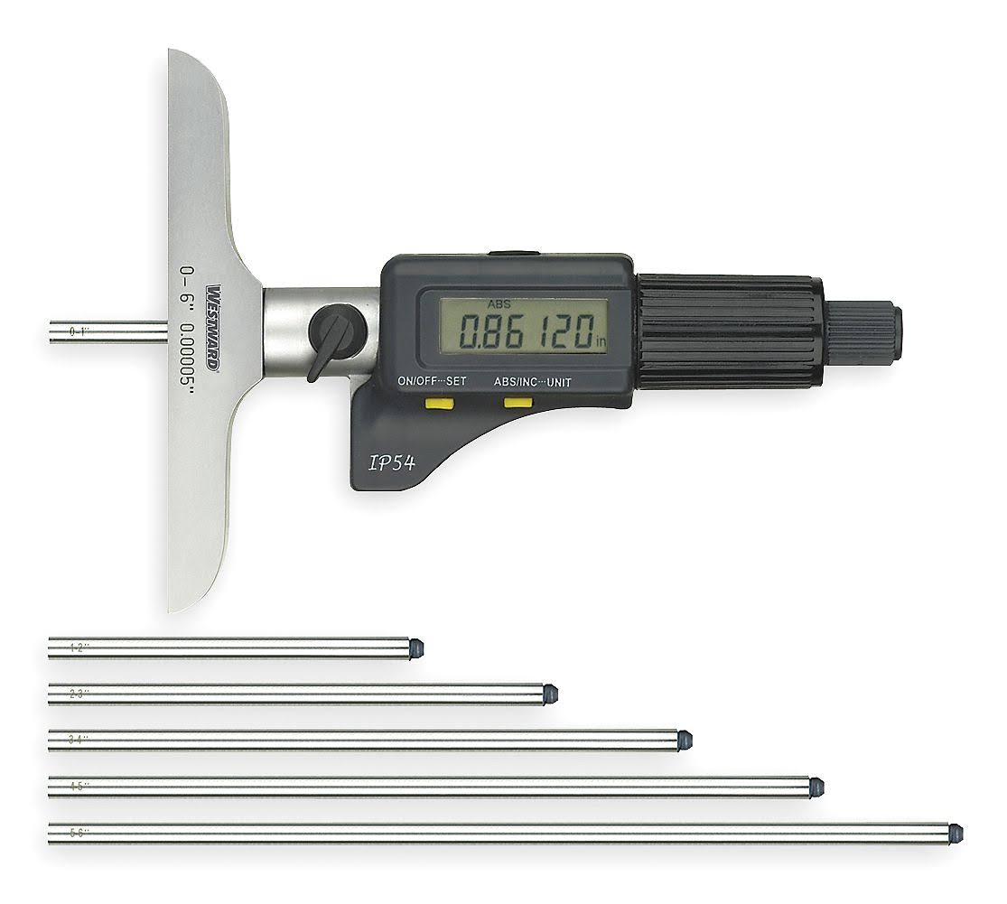 Depth Micrometer, 0 to 6 G1247
